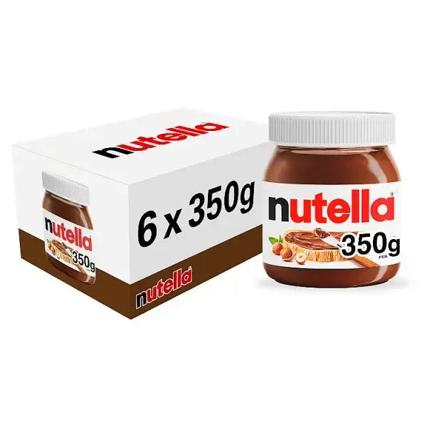 Nutella Hazelnut Spread with Cocoa 350g (Case of 6)