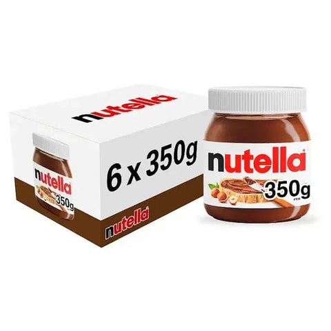 Nutella Hazelnut Spread with Cocoa 350g (Case of 6)