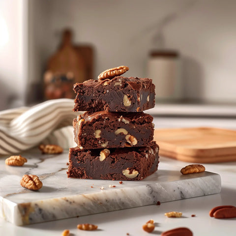 Nutella and Pecan Brownie Box