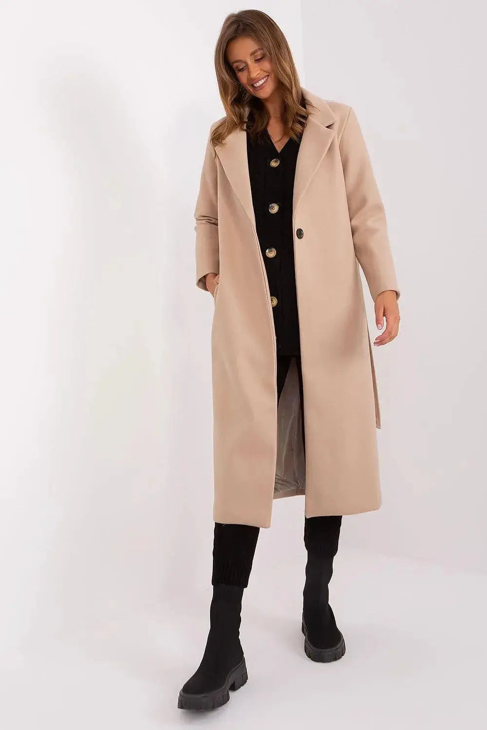 Och Bella long transitional coat
