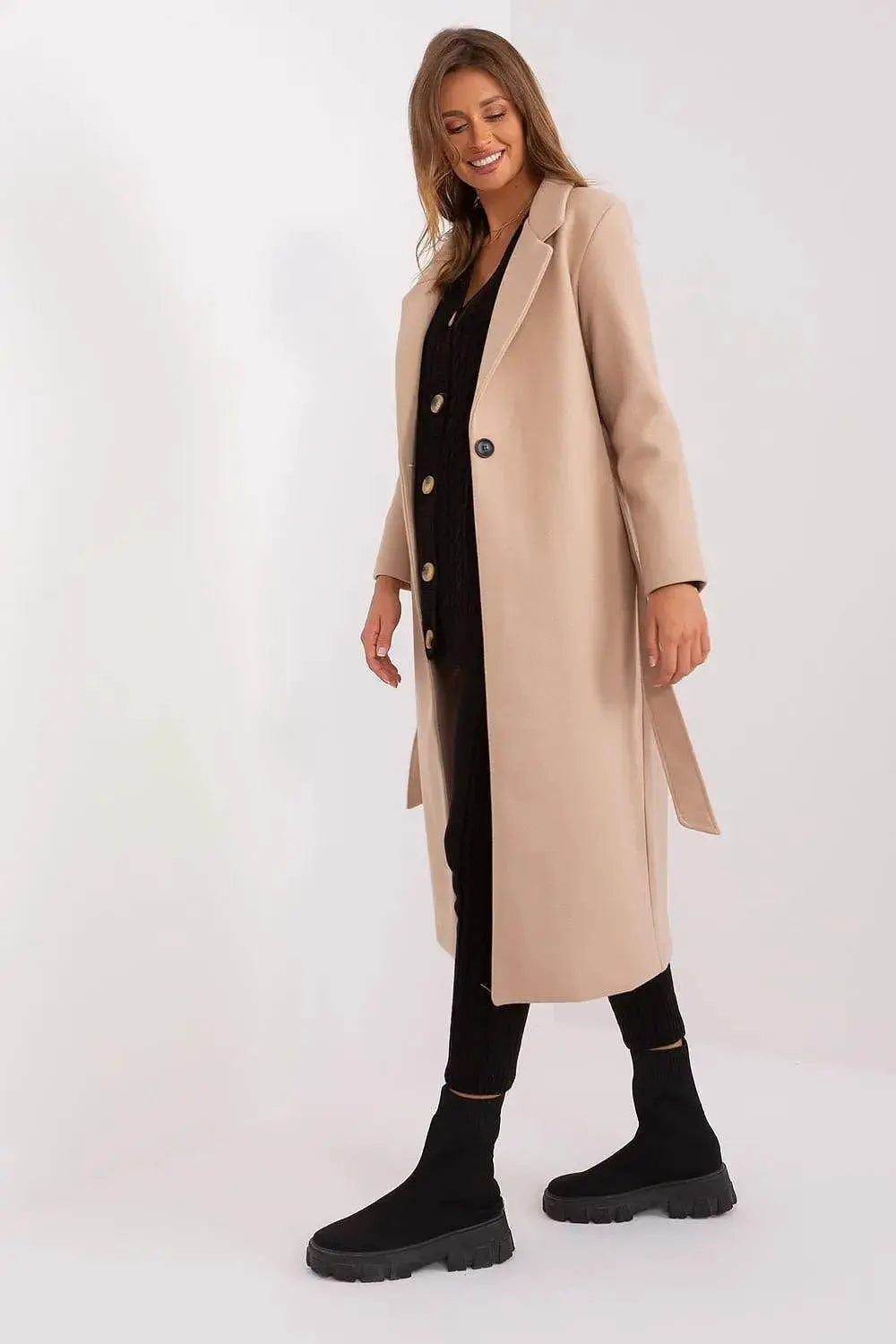 Och Bella long transitional coat