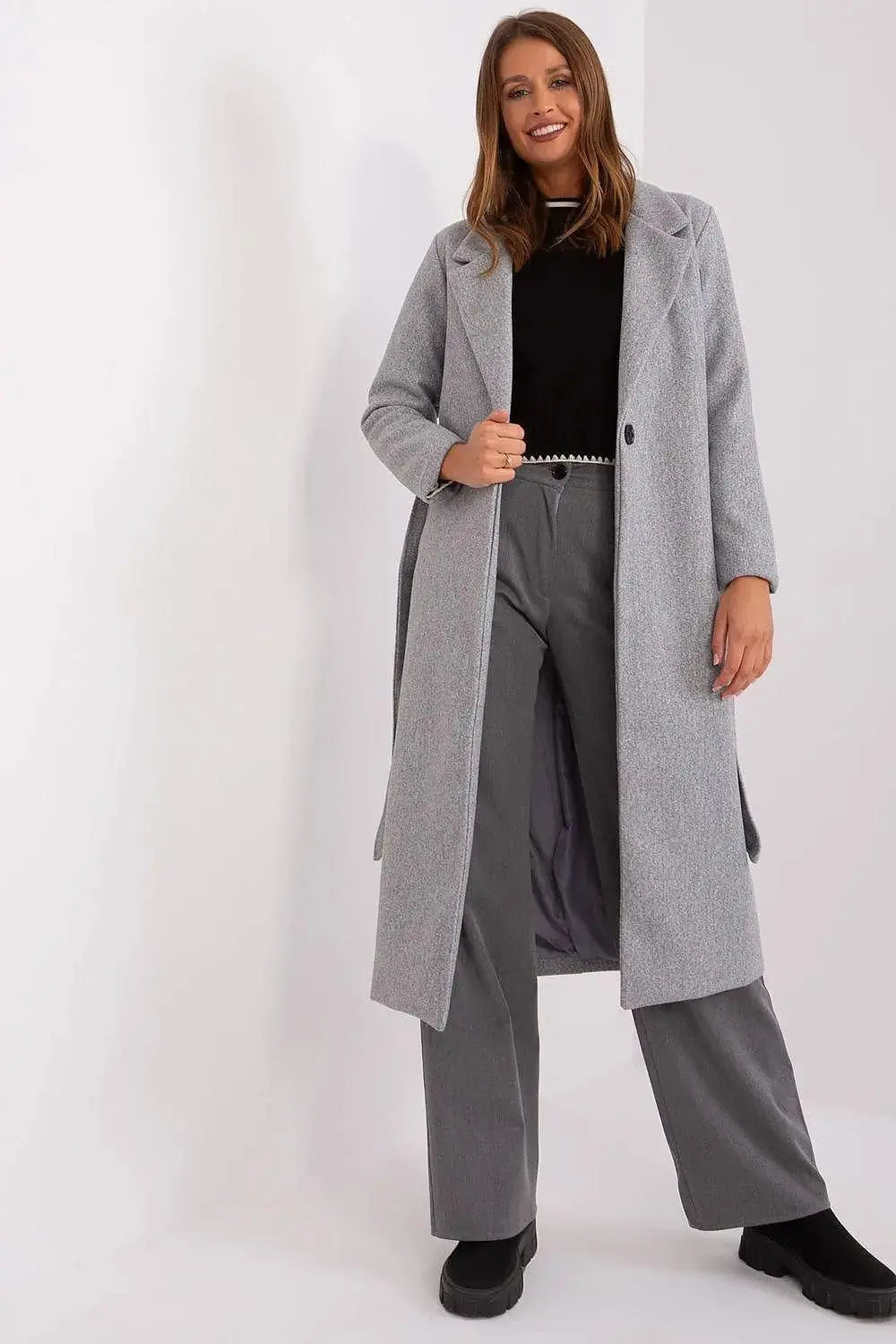 Och Bella long transitional coat