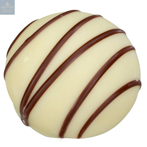 Okapi - white chocolate with a coffee caramel filling on a croquant base 17.7g - Jag Couture Chocolates