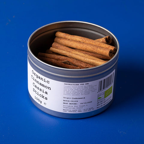 Organic Ceylon Cinnamon Sticks - Wild Elephant - 80g