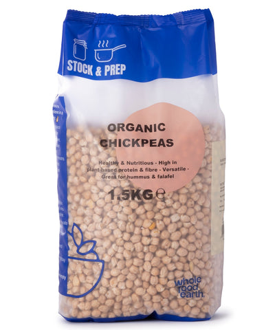 Organic Chickpeas - Stock & Prep - 1.5kg