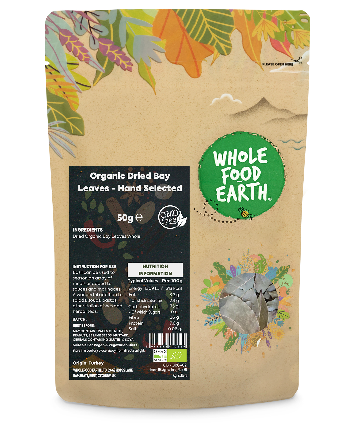 Organic Bay Leaves Whole