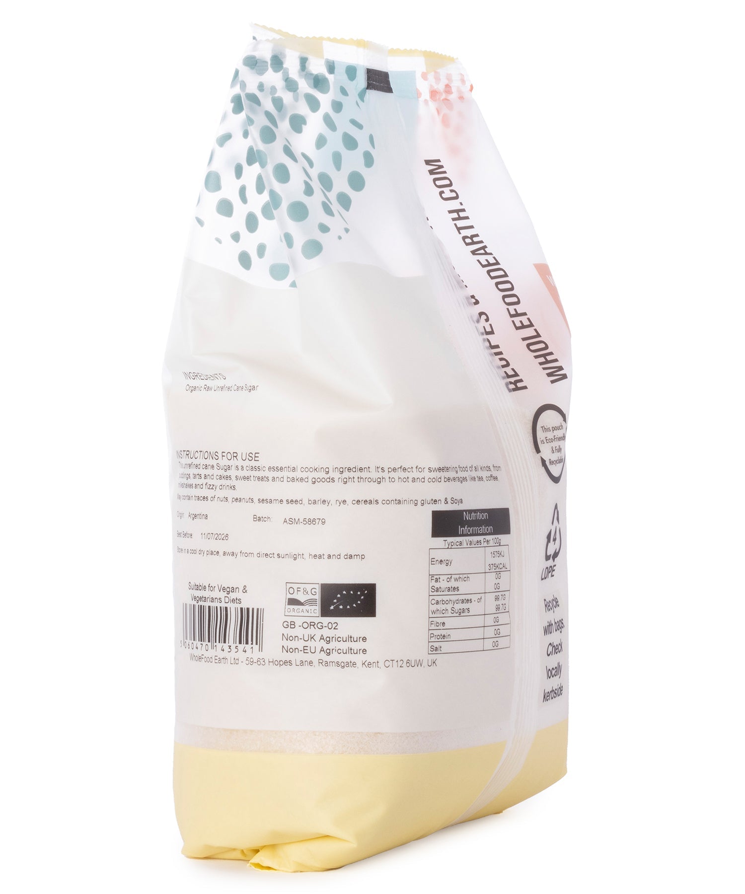 Organic Golden Cane Sugar