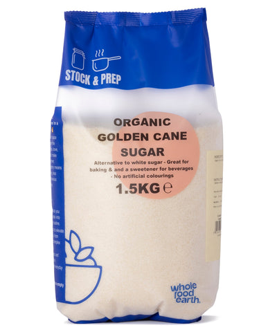 Organic Golden Cane Sugar - Stock & Prep - 1.5kg