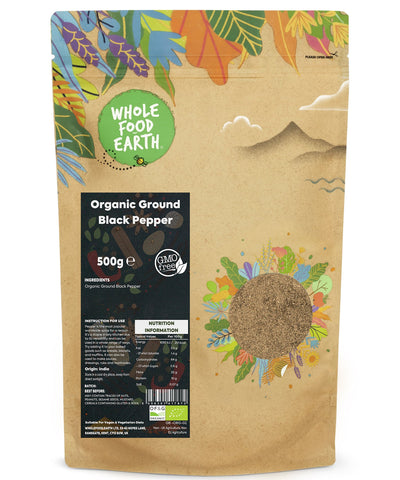 Organic Ground Black Pepper
