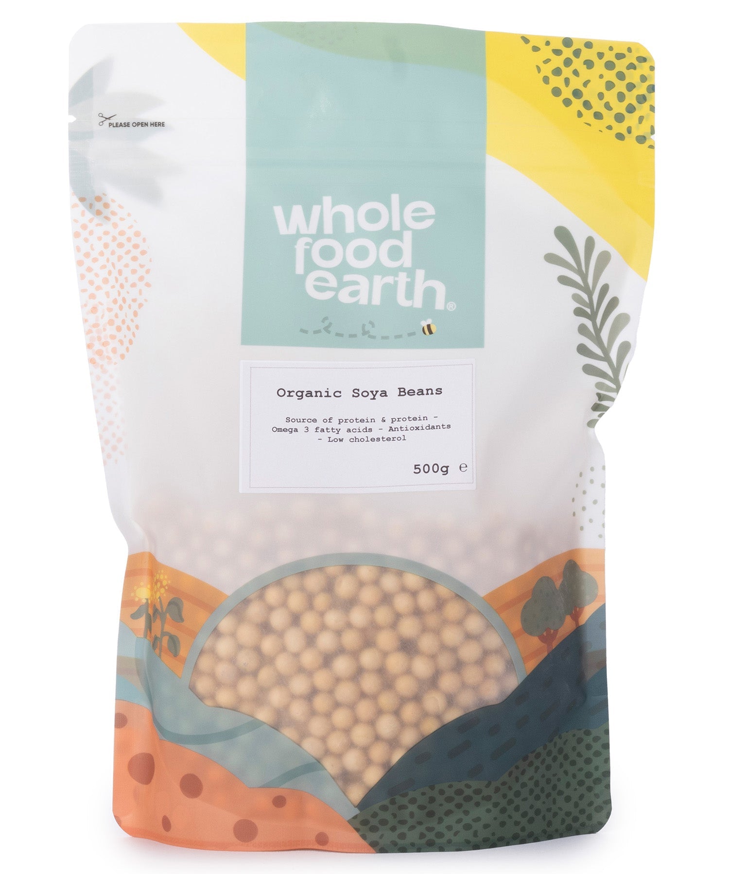 Organic Soya Beans