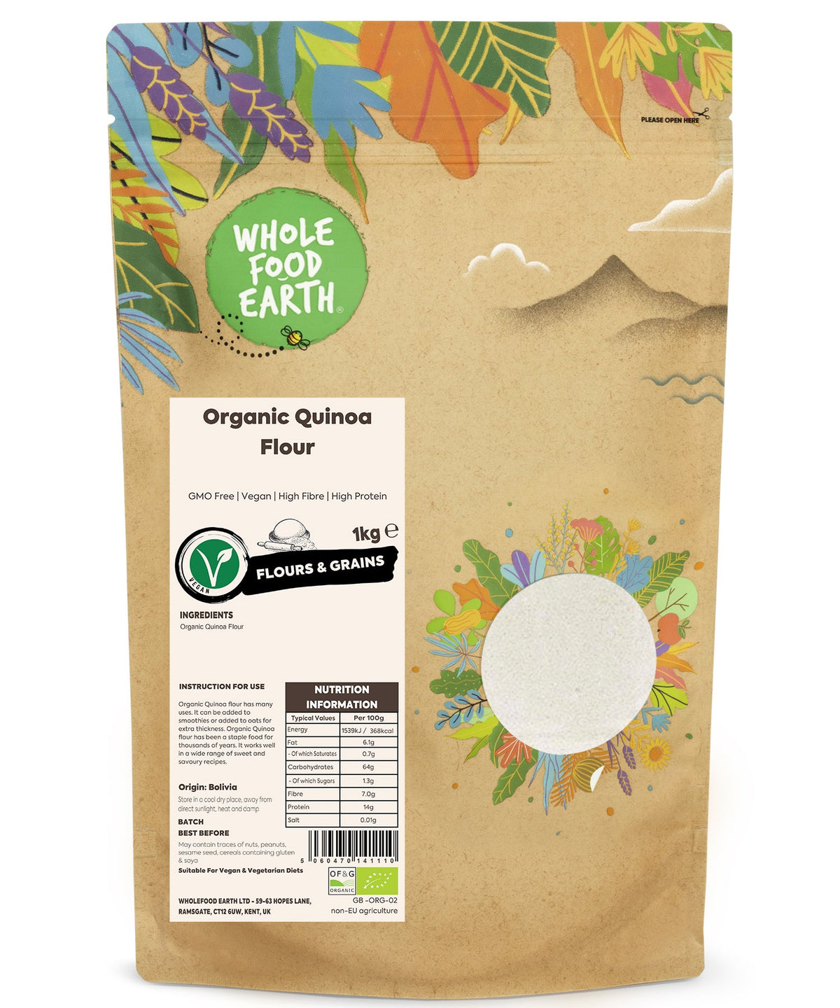 Organic Quinoa Flour
