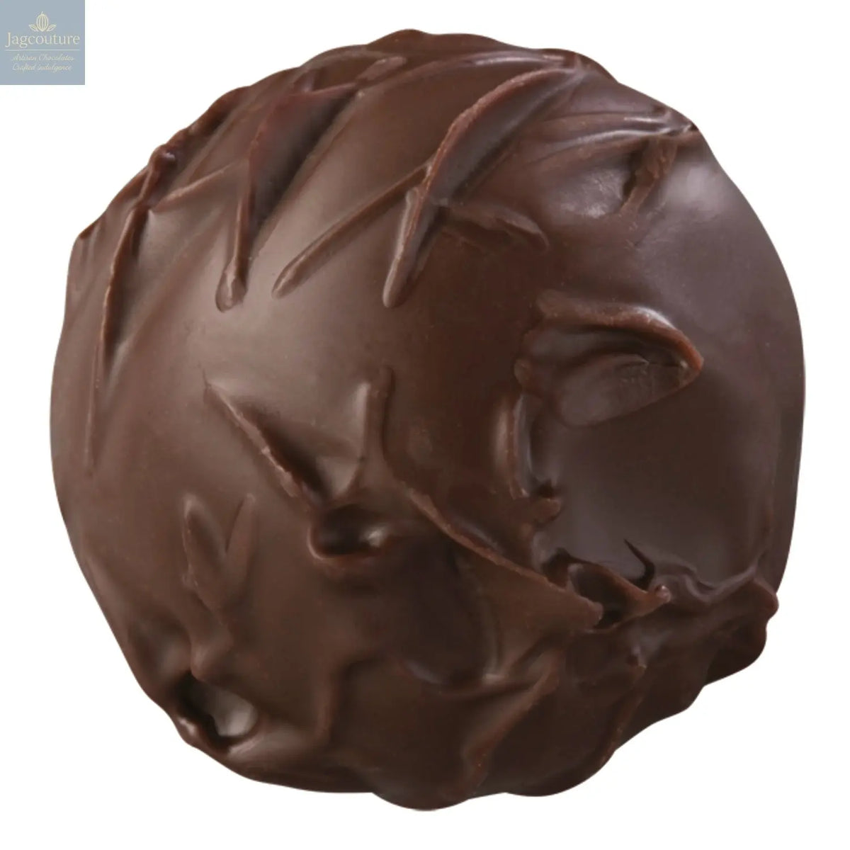 Oskar Puur - dark chocolate with hazelnut praline 14.9g - Jag Couture Chocolates