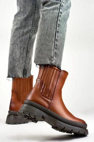 PRIMO autumn and winter womens leather boots