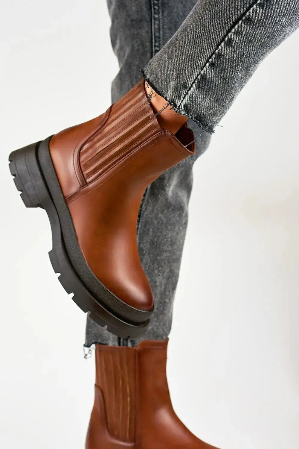 PRIMO autumn and winter womens leather boots