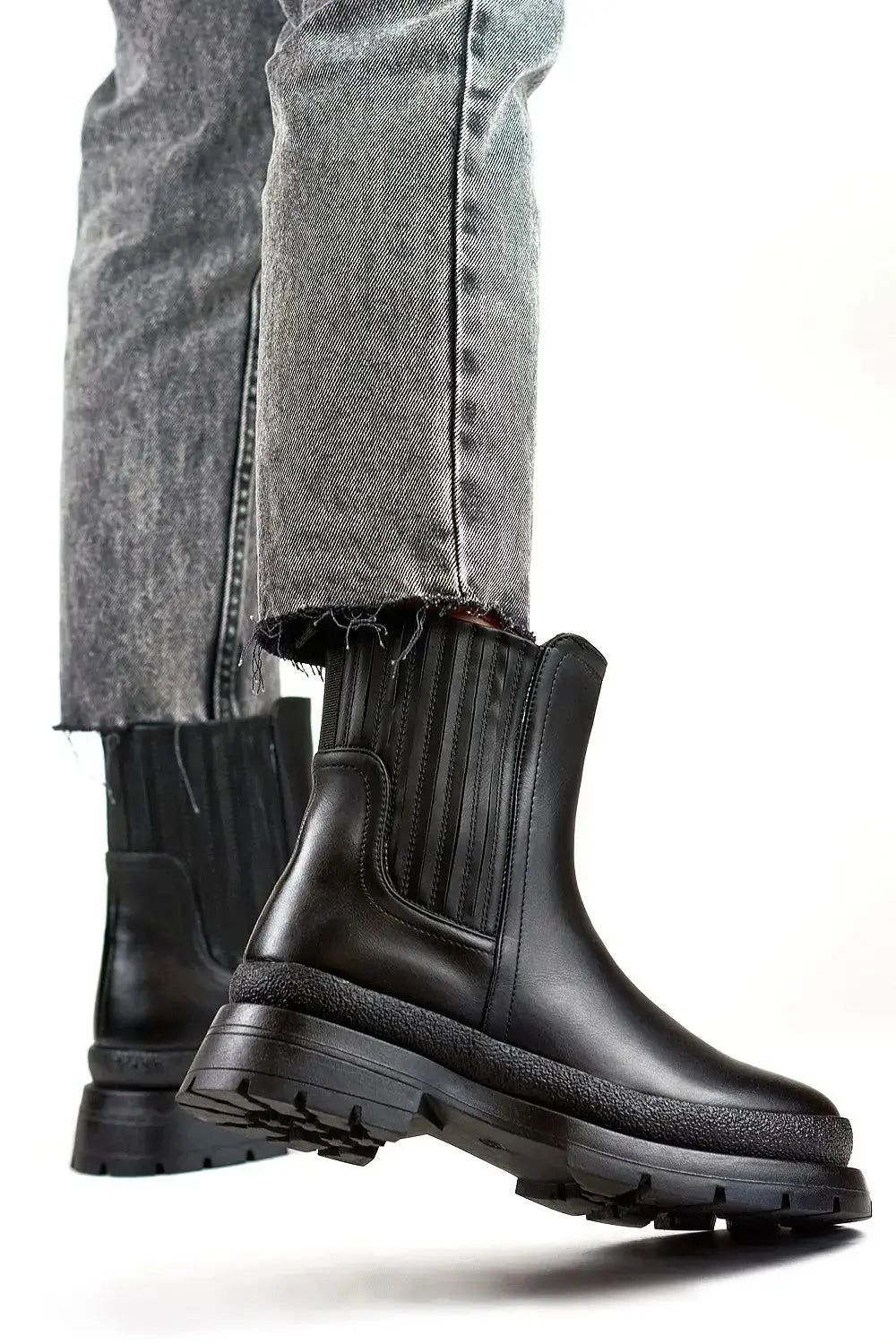 PRIMO autumn and winter womens leather boots