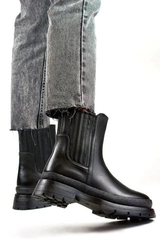 PRIMO autumn and winter womens leather boots