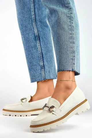 PRIMO elegance white shade low shoes