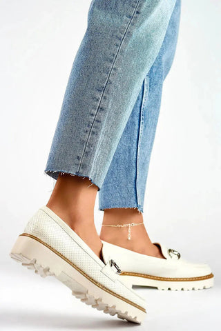 PRIMO elegance white shade low shoes