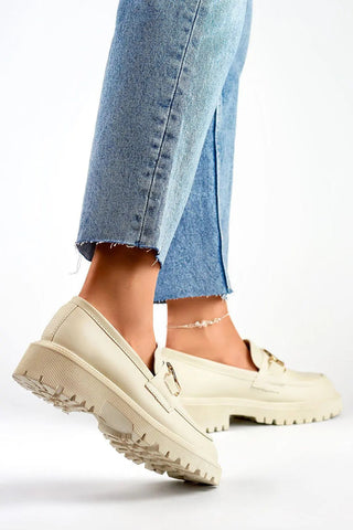 PRIMO elegance muted beige shade semi-boots