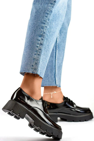 PRIMO elegant shade of black semi-boots