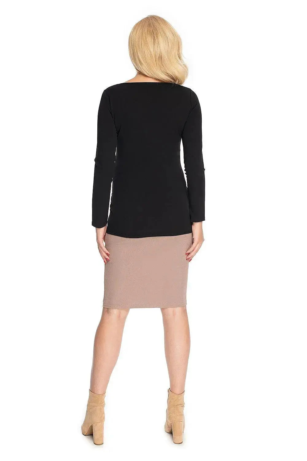 PeeKaBoo classic cut maternity blouse