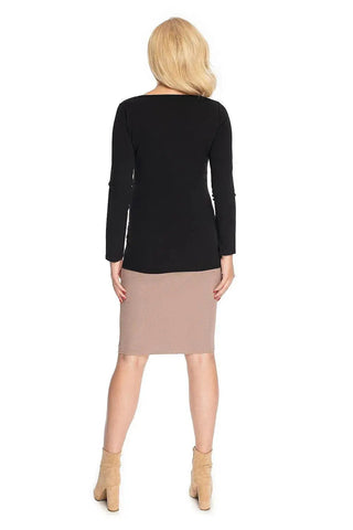 PeeKaBoo classic cut maternity blouse