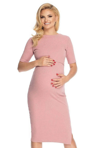 PeeKaBoo classic cut pregnancy dress
