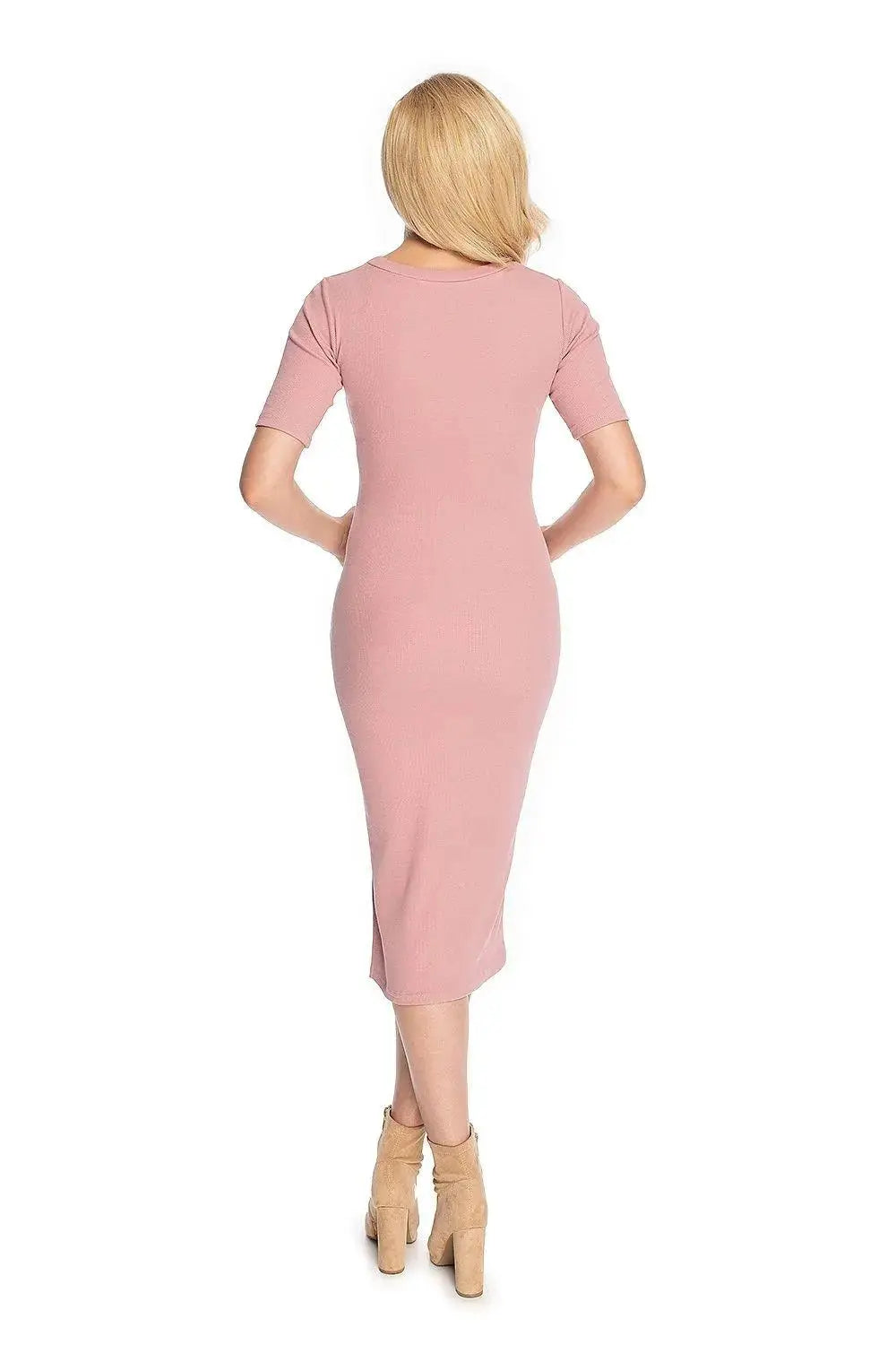 PeeKaBoo classic cut pregnancy dress