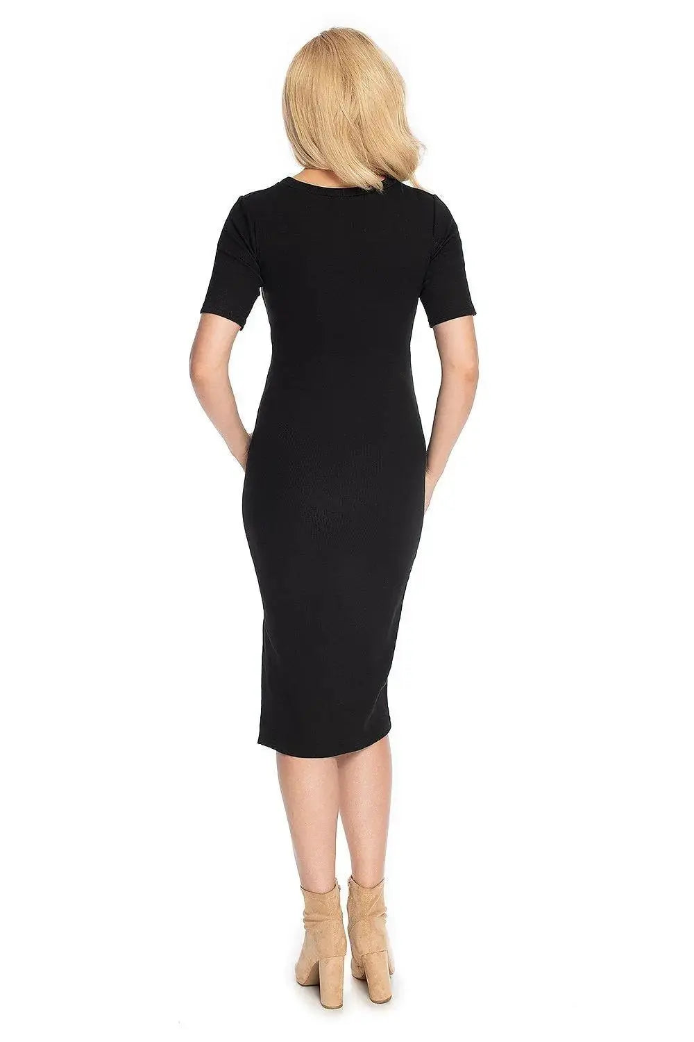 PeeKaBoo classic cut pregnancy dress