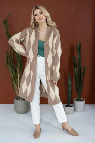 PeeKaBoo loose fit long sleeves sweater