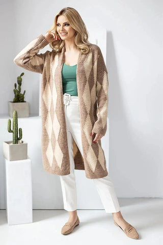 PeeKaBoo loose fit long sleeves sweater