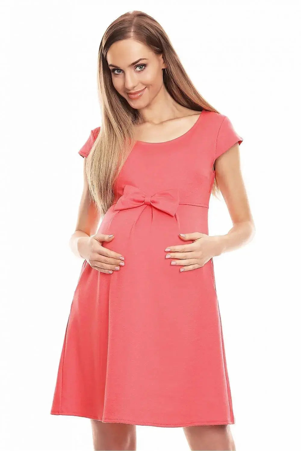 PeeKaBoo loose-fitting pregnancy dress