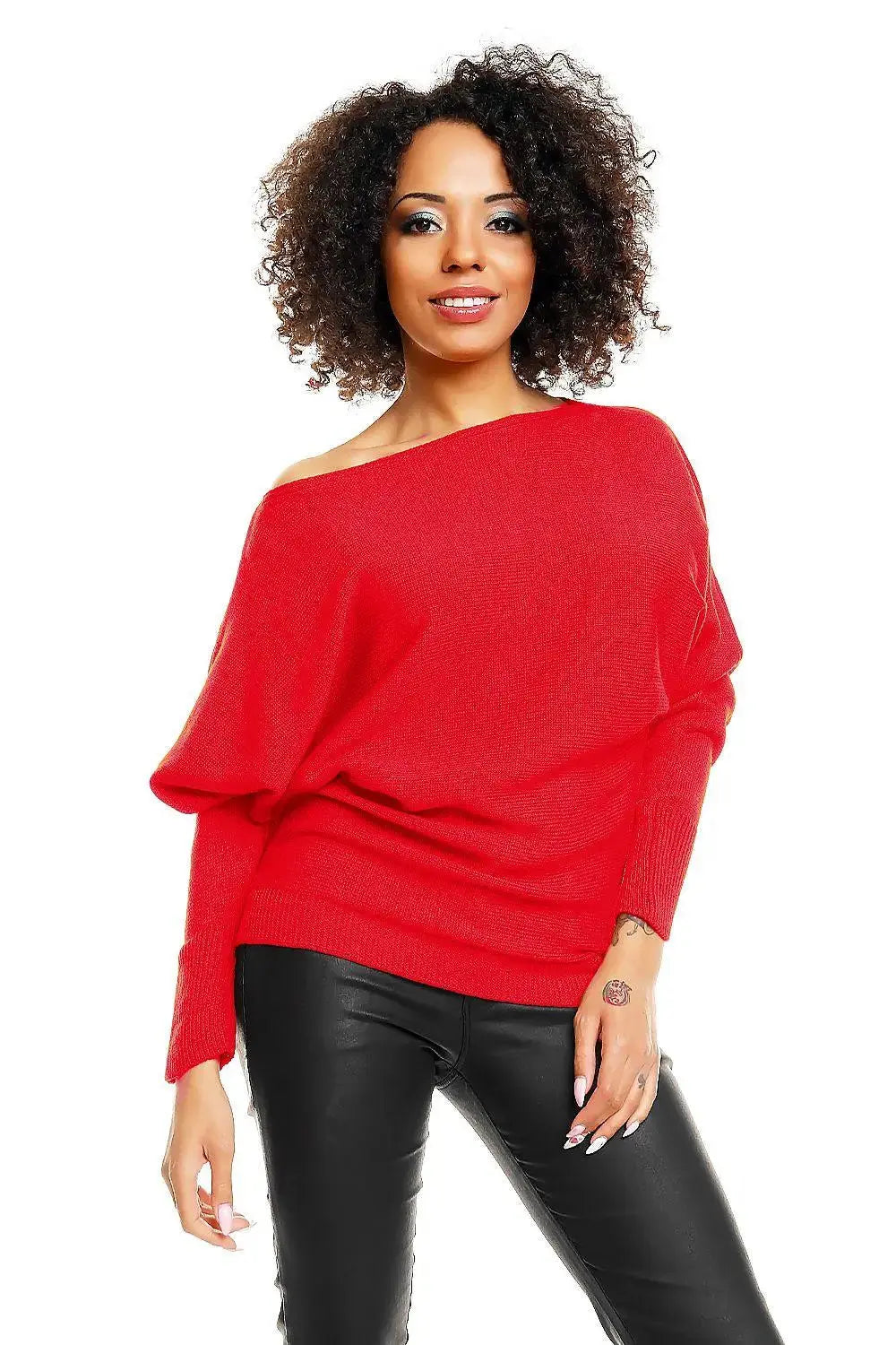 PeeKaBoo short oversize pregnancy sweater