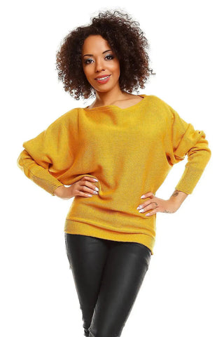 PeeKaBoo short oversize pregnancy sweater