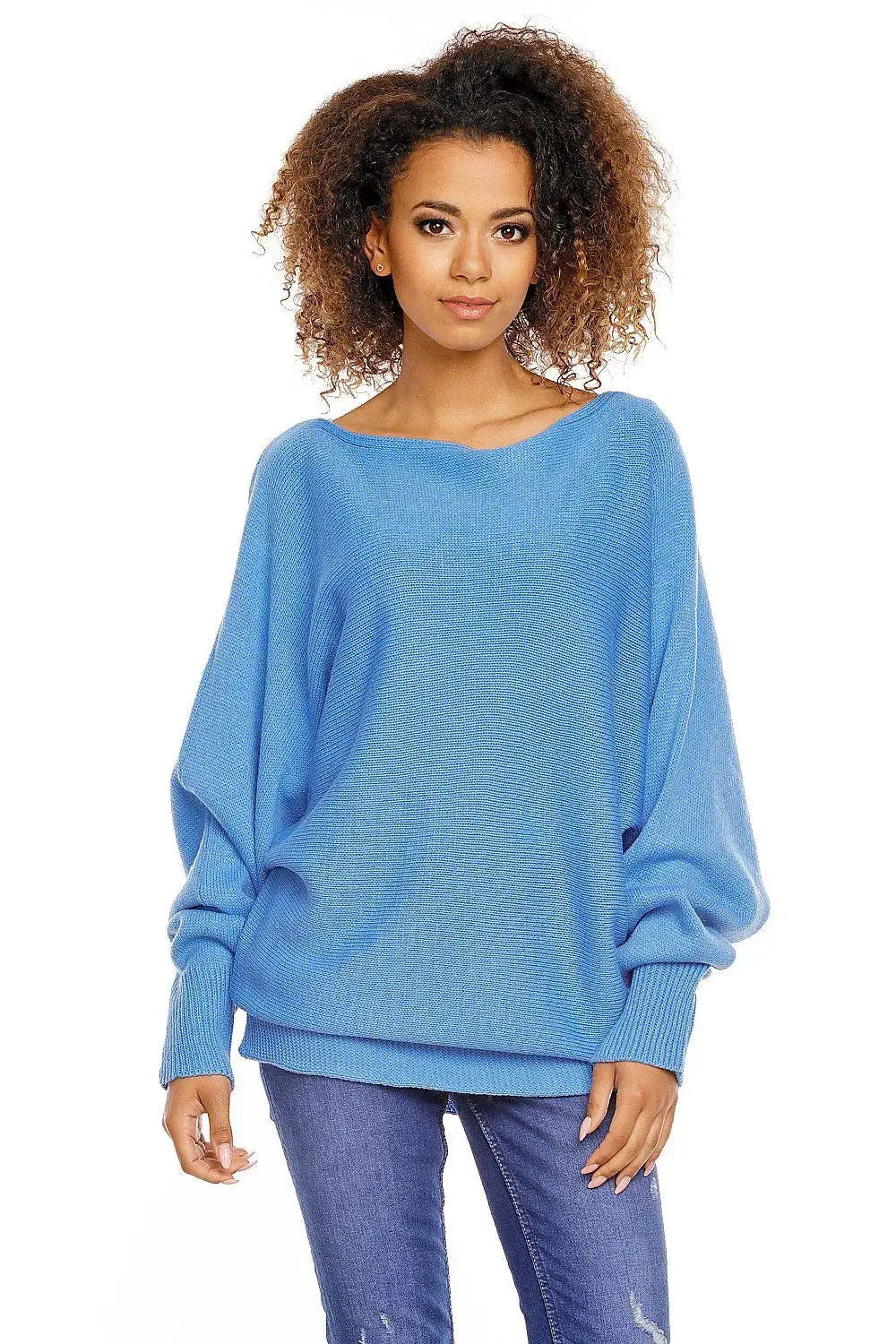 PeeKaBoo short oversize pregnancy sweater