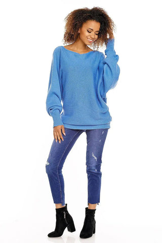 PeeKaBoo short oversize pregnancy sweater