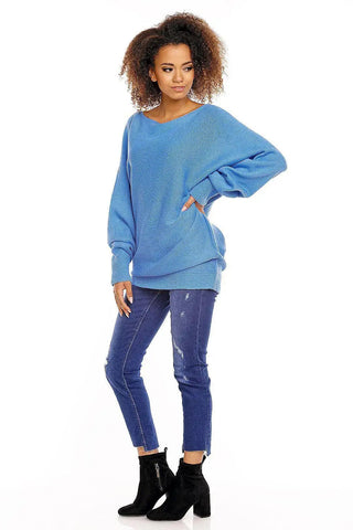 PeeKaBoo short oversize pregnancy sweater