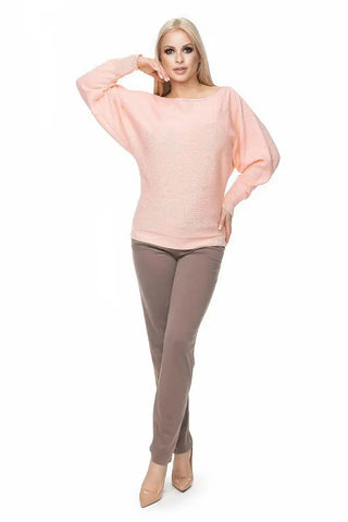 PeeKaBoo short oversize pregnancy sweater