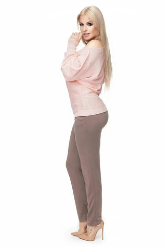 PeeKaBoo short oversize pregnancy sweater