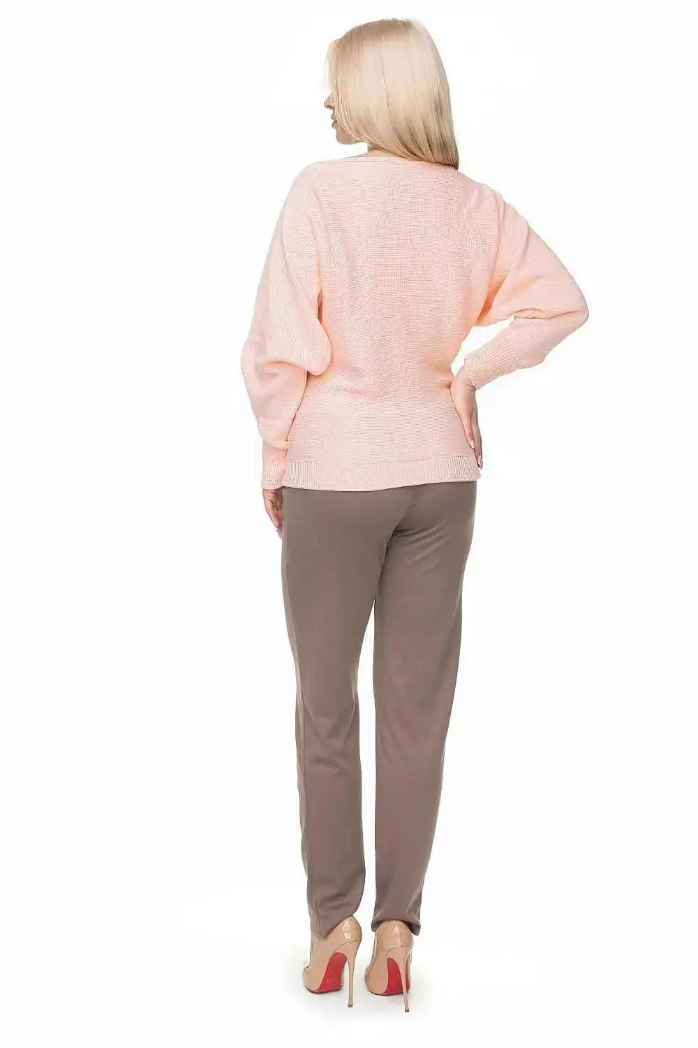 PeeKaBoo short oversize pregnancy sweater