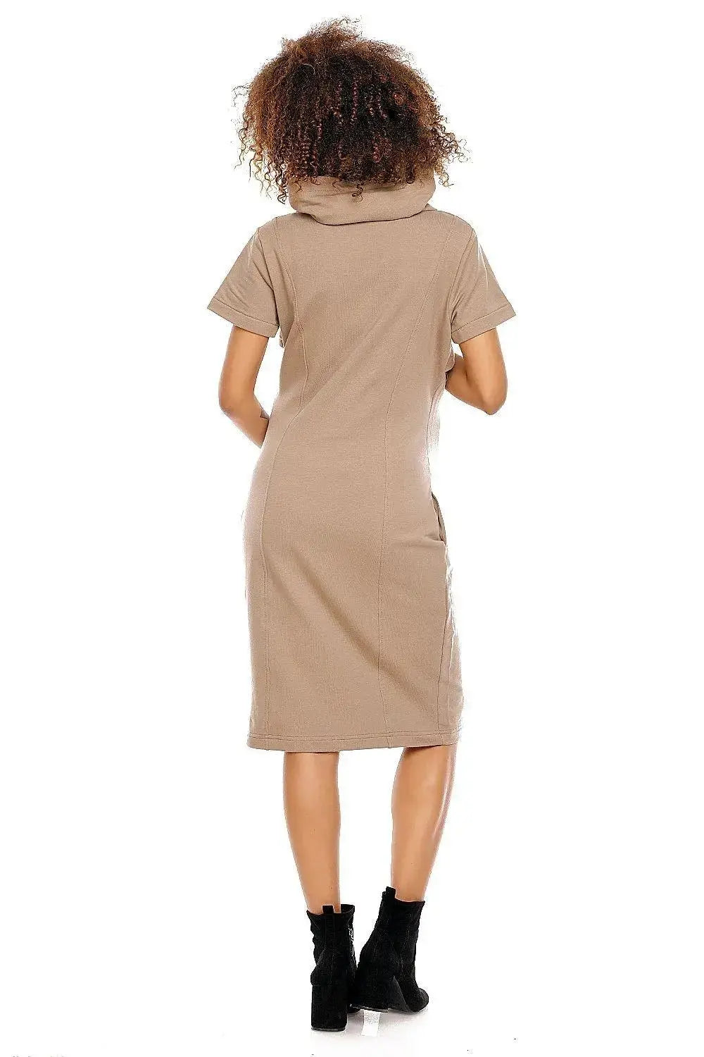 PeeKaBoo short sleeves pregnancy dress