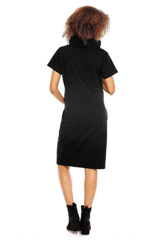 PeeKaBoo short sleeves pregnancy dress