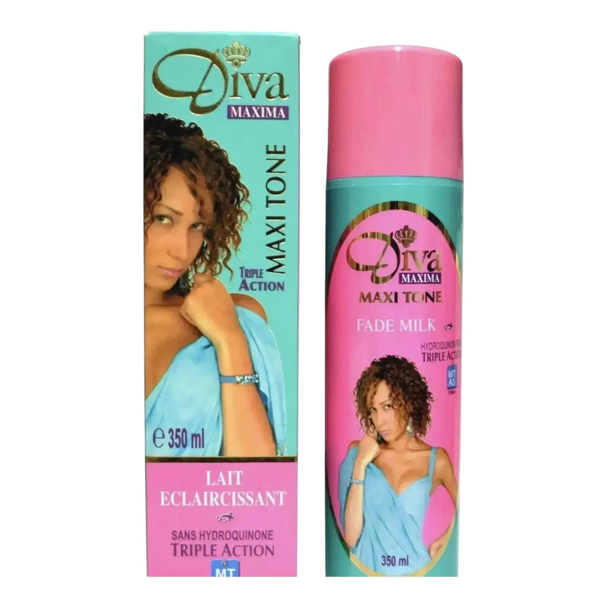 Diva Maxima Triple Action Fade Milk 350ml Lotion