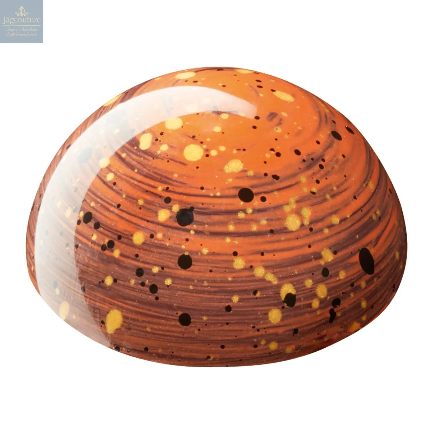 Picasso orange liqueur - orange and thyme jelly with an orange liqueur in dark chocolate - Jag Couture Chocolates