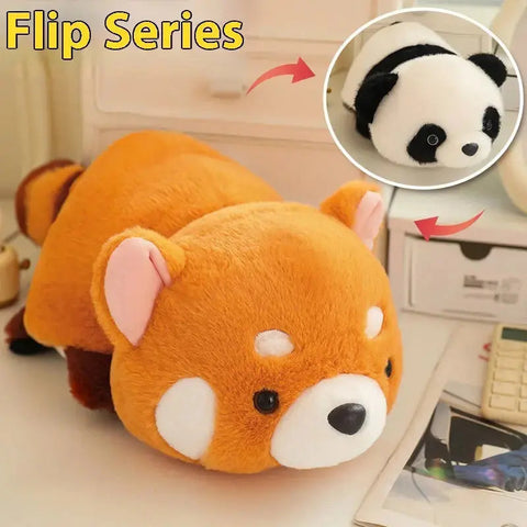 Plush Toys Elephant Penguin Panda Lesser Panda White Rabbit Girl's Birthday Gift
