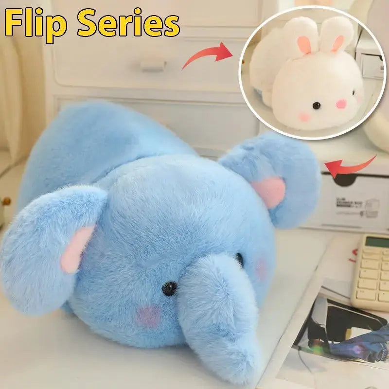 Plush Toys Elephant Penguin Panda Lesser Panda White Rabbit Girl's Birthday Gift