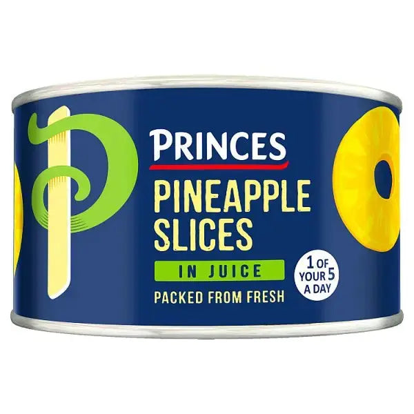 Princes Pineapple Slices in Juice 227g (Case of 6)