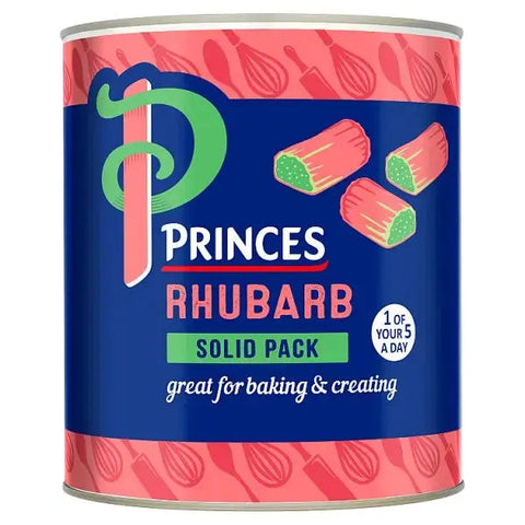 Princes Rhubarb Solid Pack 2.82kg