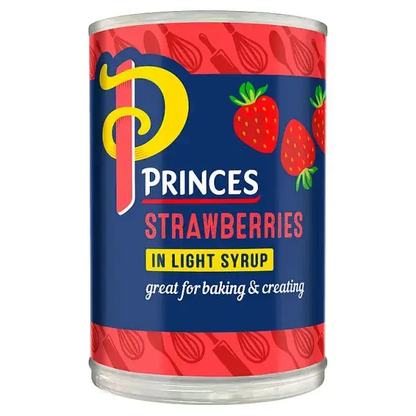 Princes Strawberries in Light Syrup 410g (Case of 6)
