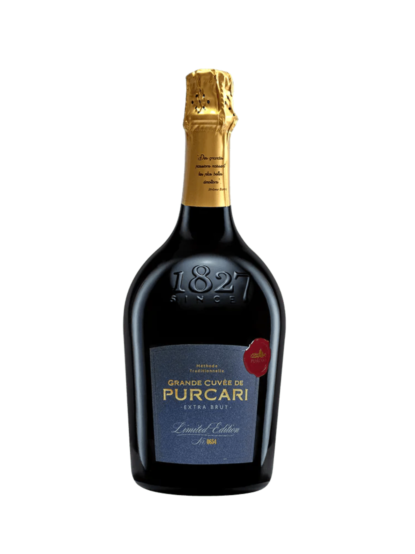 Purcari Grande Cuvee de Purcari Extra Brut Sparkling Wine Limited Edition 750ml